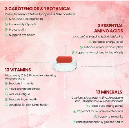 3 CAROTENOIDS & 1 BOTANICAL